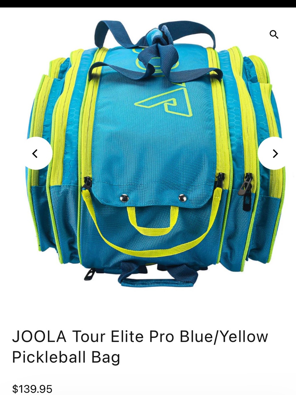 JOOLA Tour Elite Pro Pickleball Duffle Bag - Picture 2 of 5
